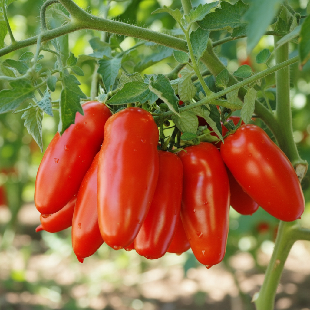 San Marzano Tomato Seeds – Heirloom, Premium Quality for Rich & Flavorful Harvest
