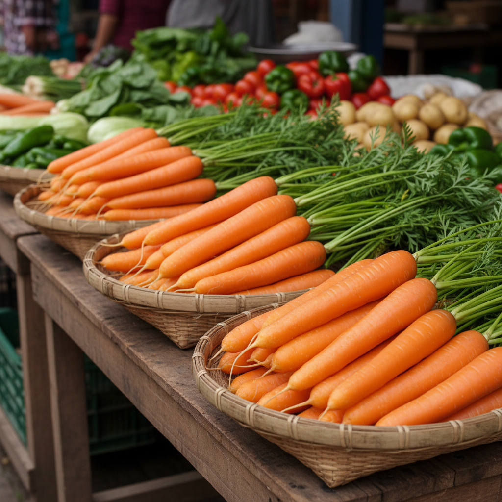 Nelson Carrot Seeds – Premium Hybrid Sweet & Crisp Fast-Growing Carrot Seeds