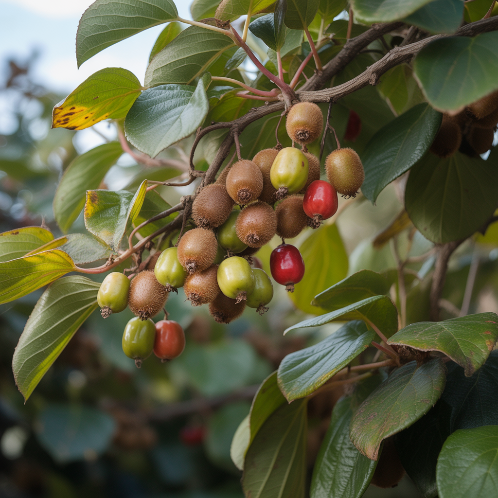Kiwi Berry (Actinidia arguta) Seeds – Grow Hardy Kiwi Vine at Home