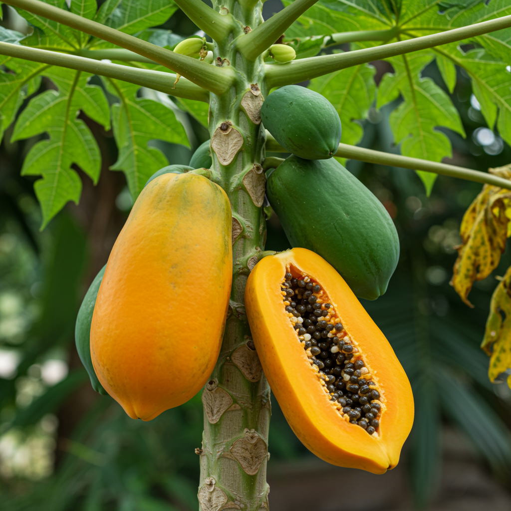 Pusa Nanha Papaya Seeds – Dwarf High Yield Variety