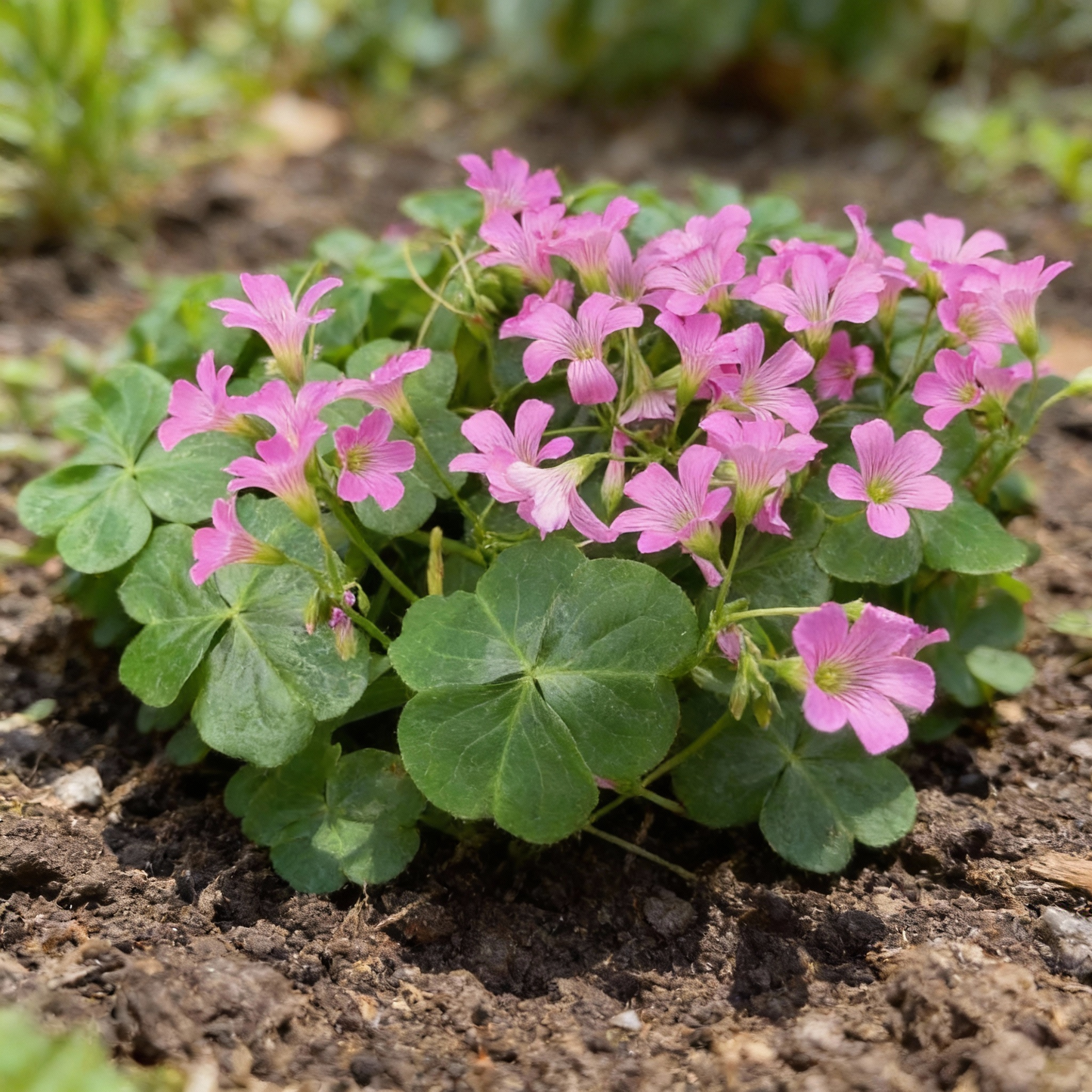 Pink Wood Sorrel Seeds (Oxalis debilis) – Low Growing Perennial Ornamental