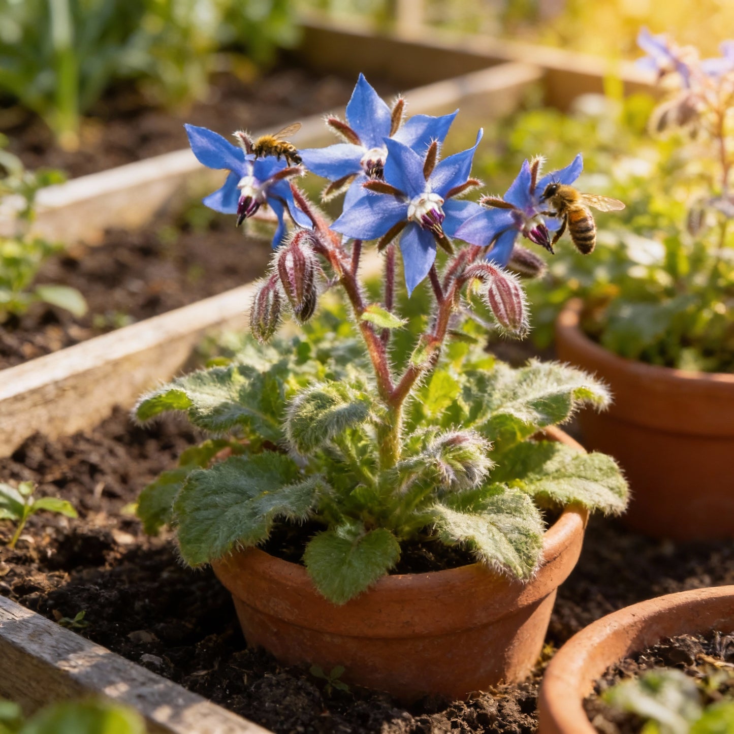 Organic Borage Herb Seeds – Premium Quality Herbal Garden Seeds
