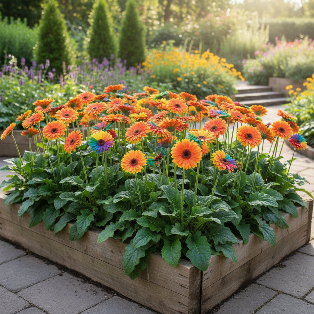 Rainbow Gerberas Exotic Flower Seeds