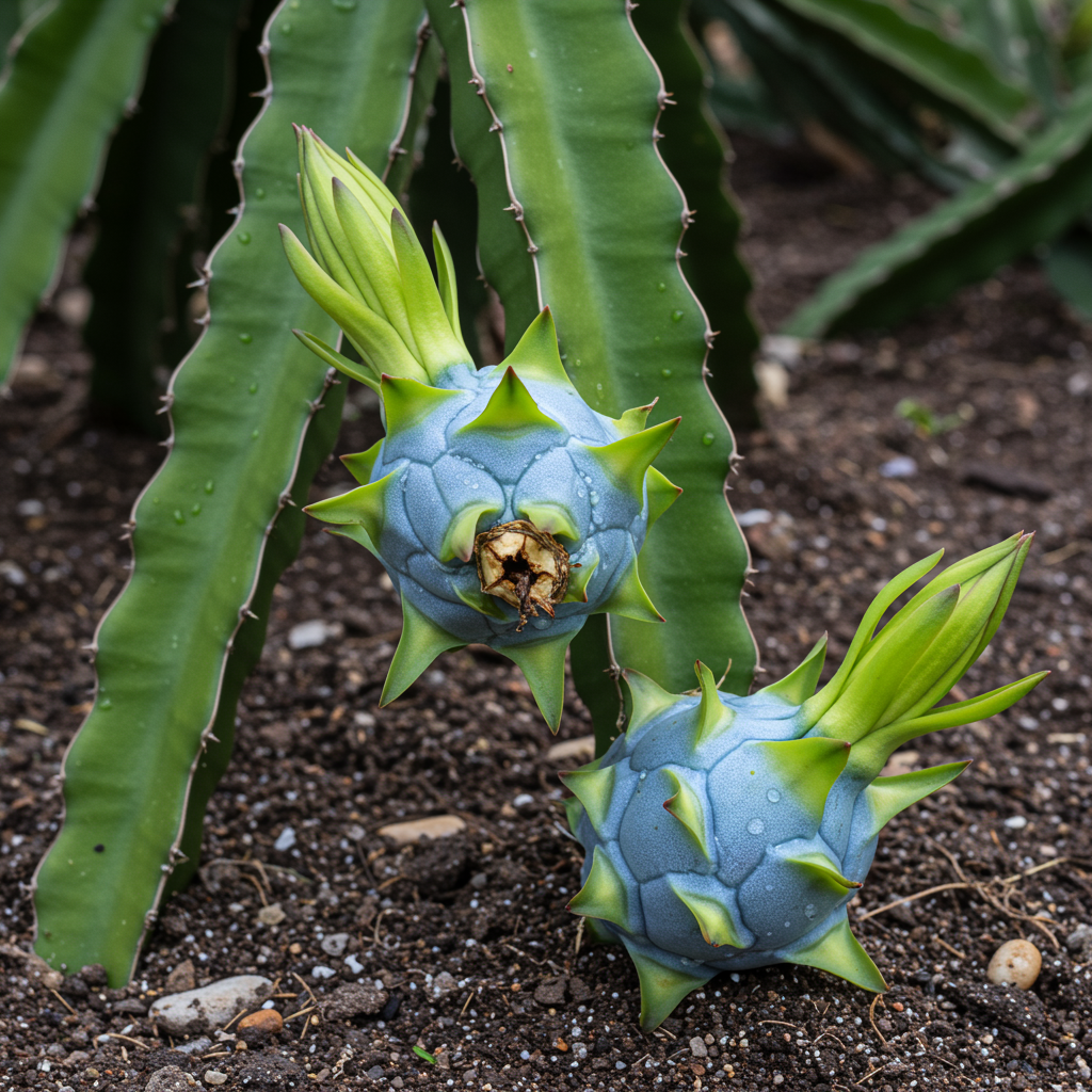 Sky Blue Pitaya Fruit Seeds for Planting – Exotic Tropical Dragon Fruit