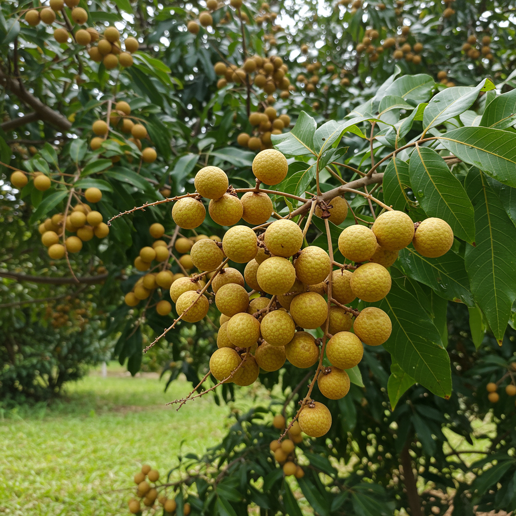 Fresh Longan (Logan) Fruit Seeds – Grow Sweet Tropical Longan Trees at Home