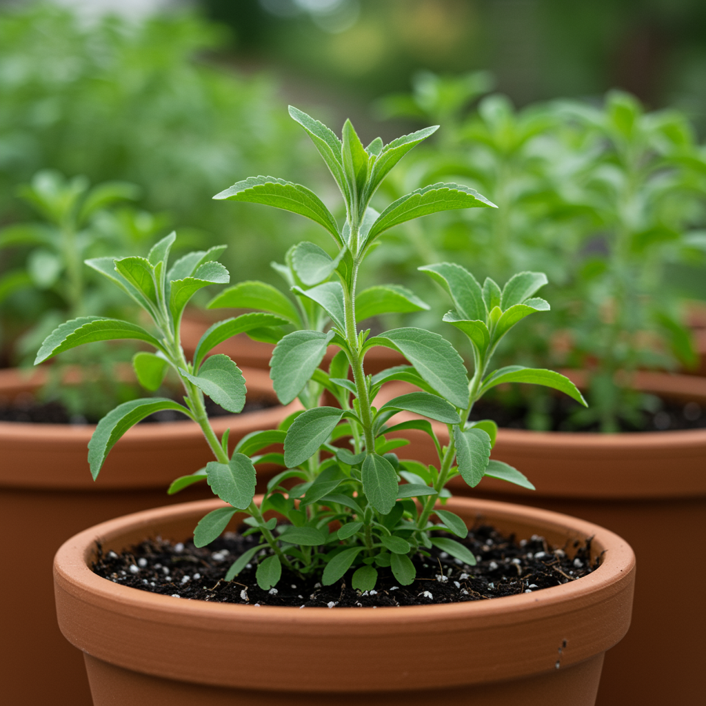 Stevia Herb Seeds – Natural Sweetener Plant for Home Gardens