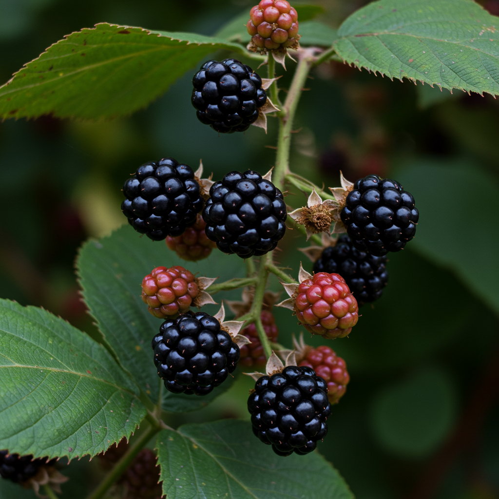 Blackberry Fruit Plant Seeds – Juicy Berry Growing Seeds