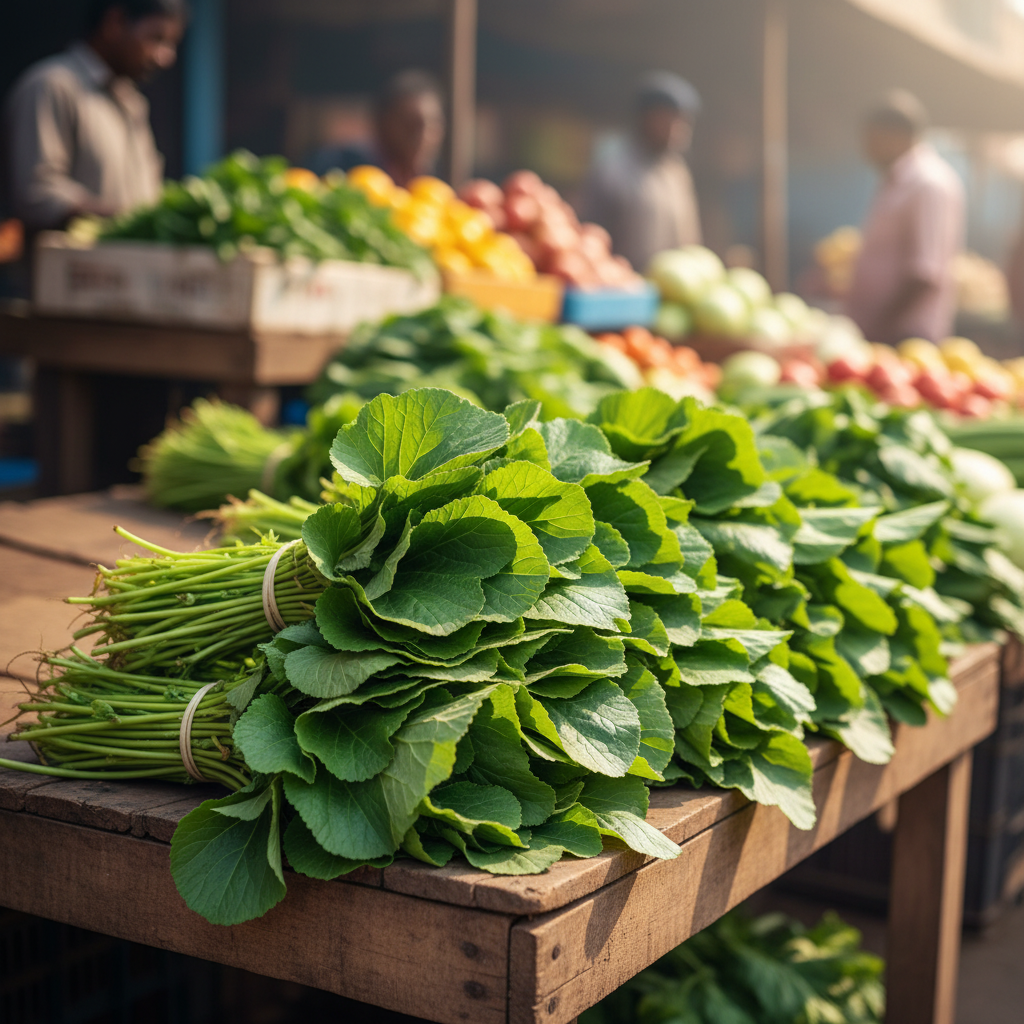 Chinese Mallow Vegetable Seeds – Nutritious Leafy Greens for Home Gardening