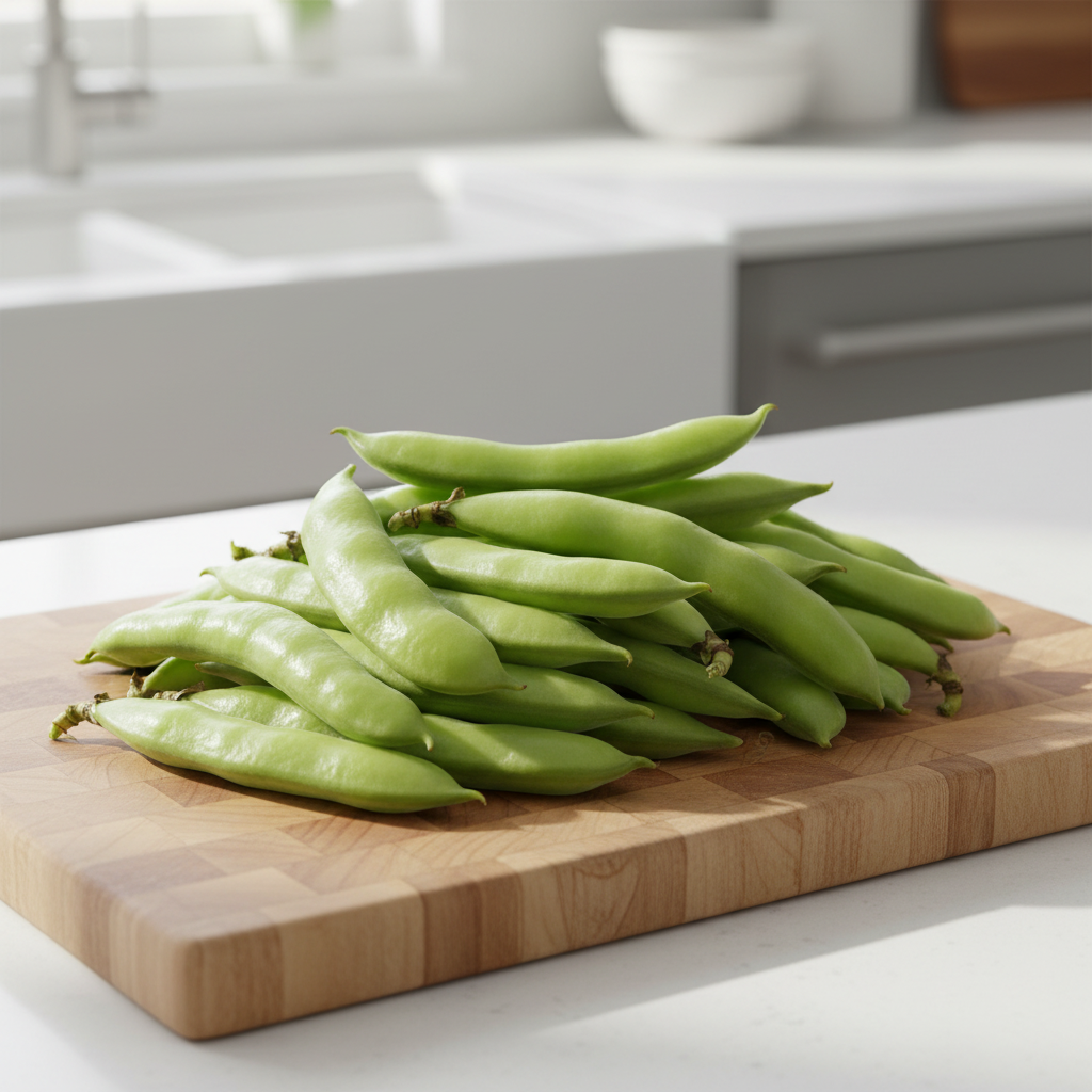 Organic Broad Bean Seeds Aquadulce Claudia – Premium Heirloom Beans for Home Gardening