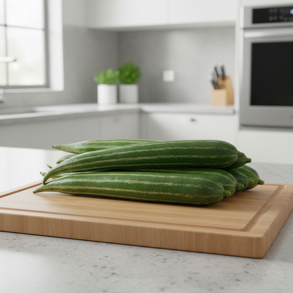 Buag Ngu Naga Snake (Serpent) Gourd Seeds – Exotic Long Green Gourd Vegetable (100 Seeds)