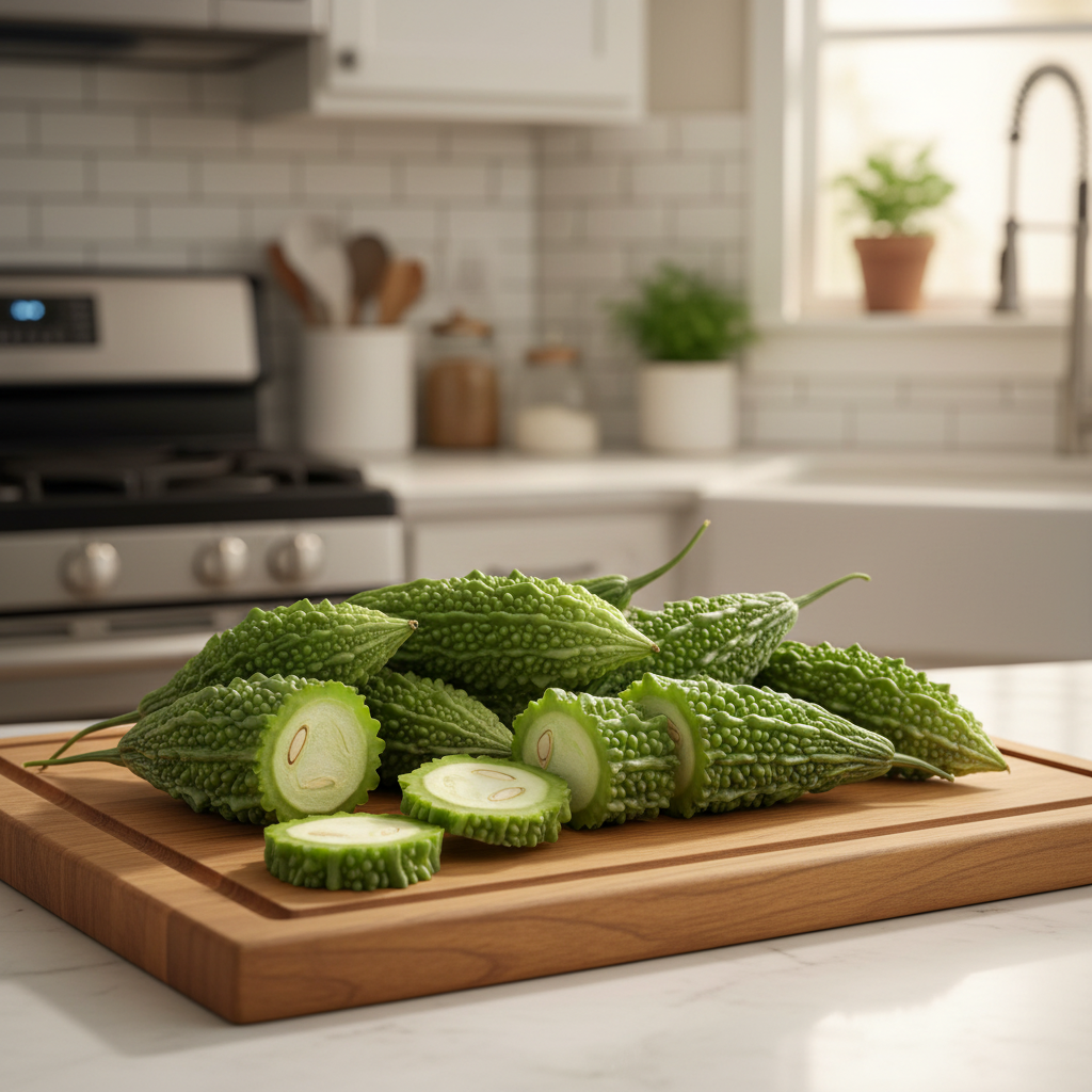 Bitter Melon Japanese Long Seeds for Planting & Gardening – Premium Quality Vegetable Seeds