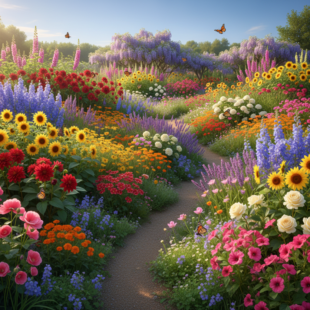 All-in-One Flower Seed Bank – 16 Organic Seed Varieties