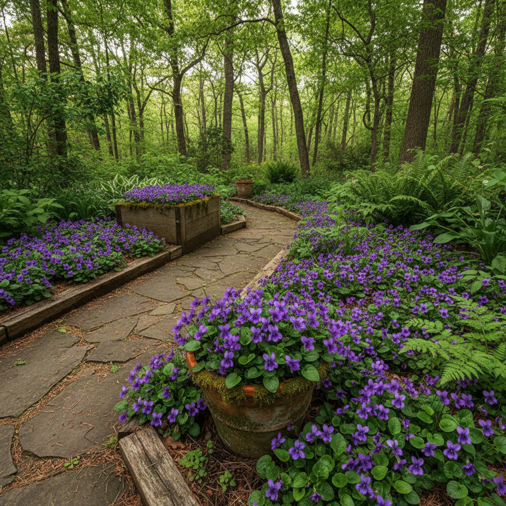 Viola Odorata ‘Queen Charlotte’ Seeds – Sweet Violet Fragrant Perennial Flowers