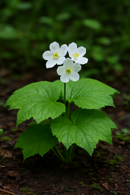 Skeleton Flower Seeds – Diphylleia grayi (Glass-Petaled Woodland Flower)