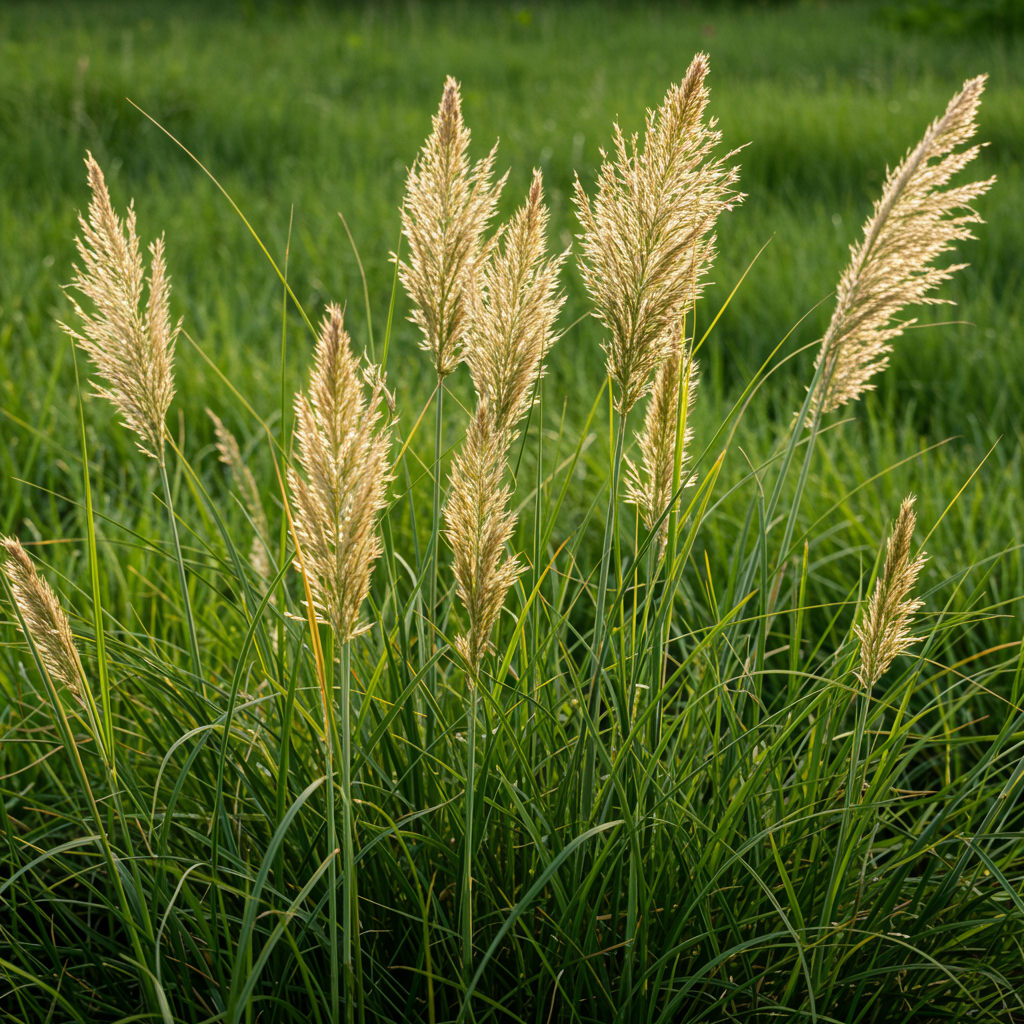 Pink Pampas Grass Seeds – Ornamental Tall Feathery Blooms for Lawn & Garden