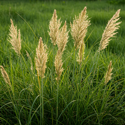 Pink Pampas Grass Seeds – Ornamental Tall Feathery Blooms for Lawn & Garden