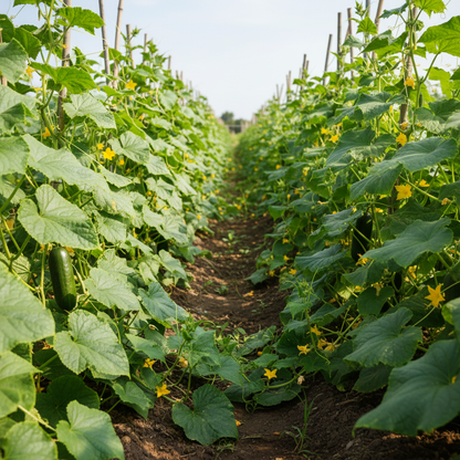 Mini Munch Cucumber Seeds – High-Yield, Crunchy & Sweet Salad Cucumbers