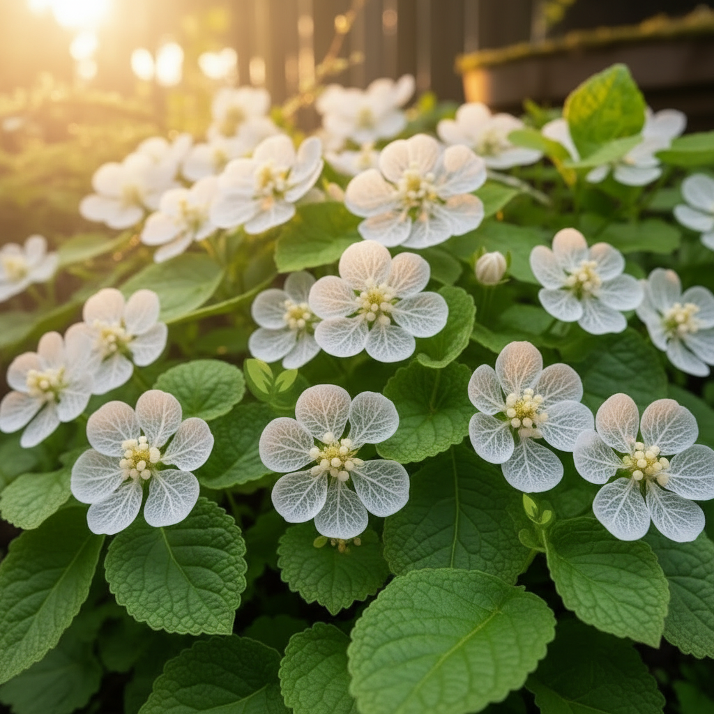 Skeleton Flower Seeds – Diphylleia grayi (Transparent “Glass-Petal” Shade Flower)