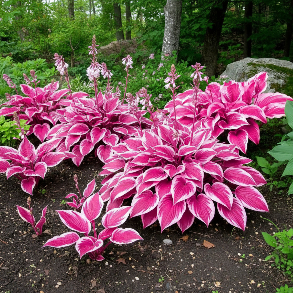 Pink Hosta Seeds – Perennial Bonsai for Indoor & Outdoor Gardens (Pollinator-Friendly)