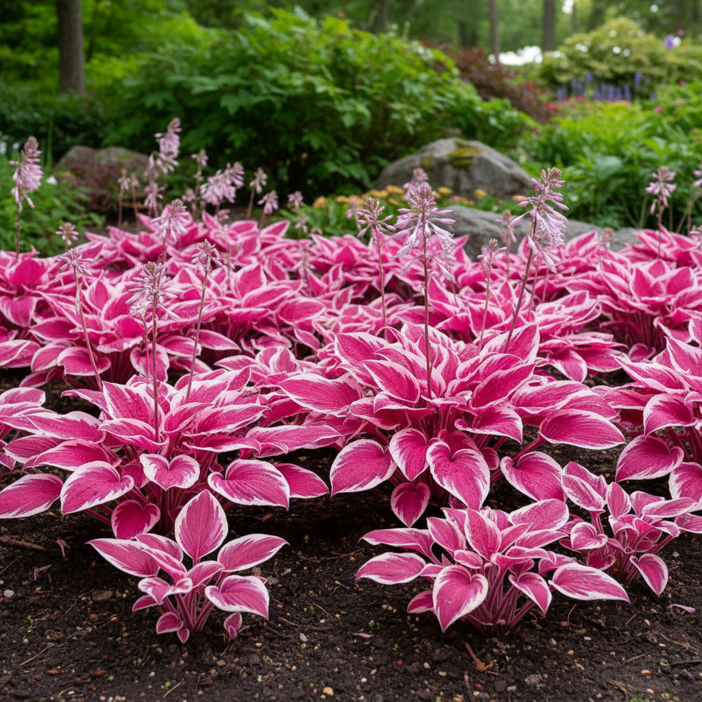 Pink Hosta Seeds – Perennial Bonsai for Indoor & Outdoor Gardens (Pollinator-Friendly)