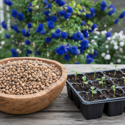 Blue Climbing Rose Flower Seeds