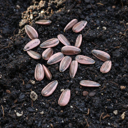 Pink Sunflower Seeds – Ornamental / Garden Sunflower (Helianthus annuus)