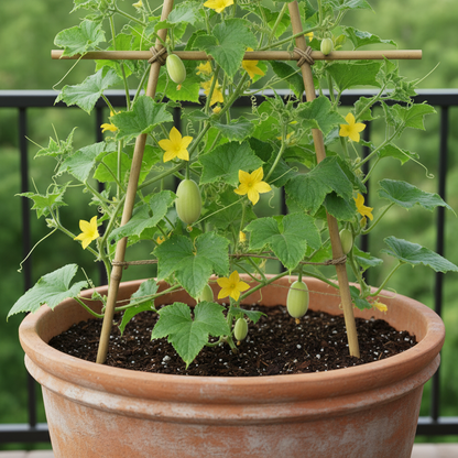 Crystal Apple Cucumber Seeds – Sweet and Crunchy Organic Cucumber Seeds