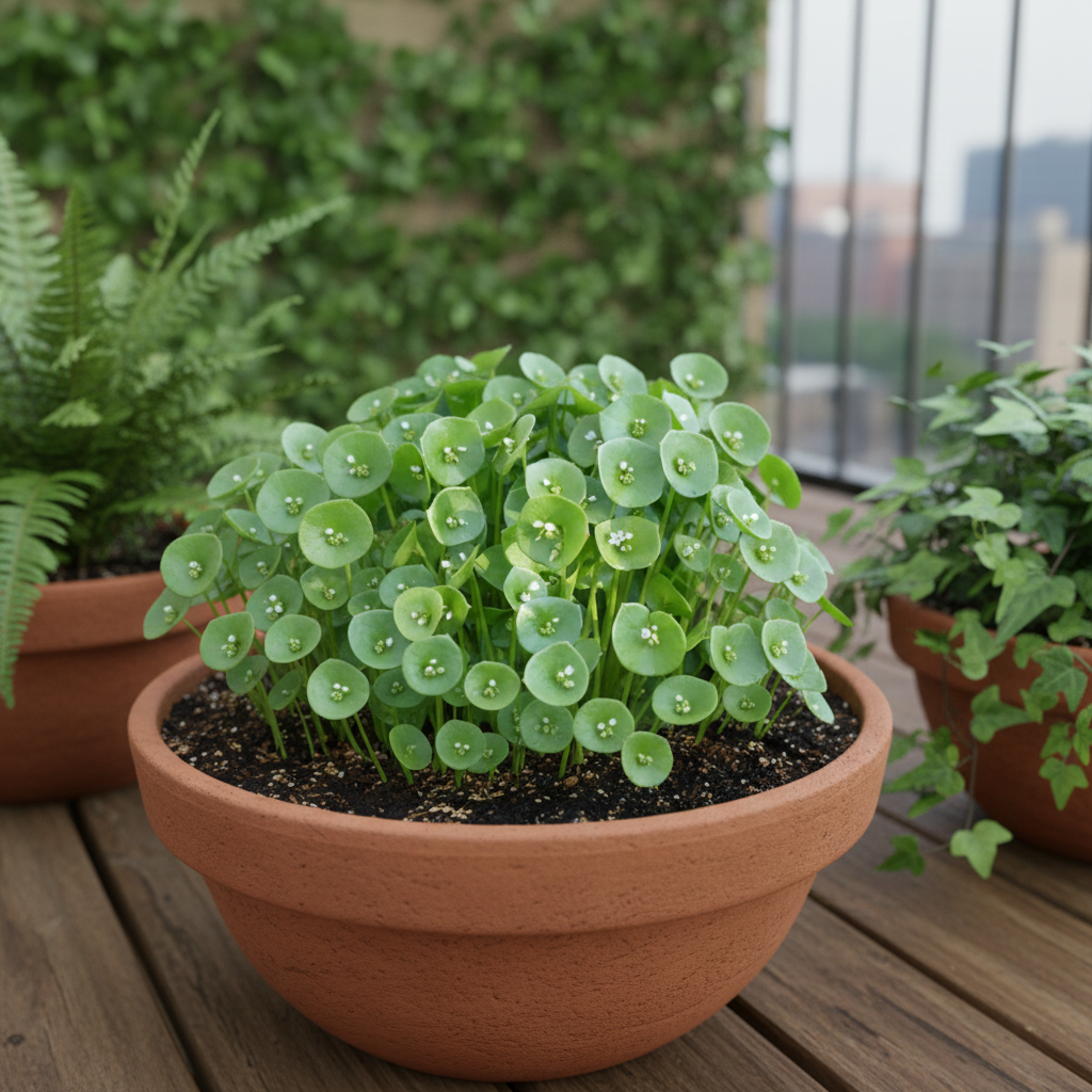 Miner’s Lettuce Seeds – Heirloom, Cold-Hardy, Fast-Growing Greens