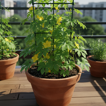 Japanese Bitter Gourd Seeds – Heirloom High Yield Bitter Melon for Home Gardening