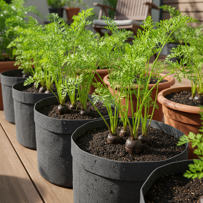 Black Nebula Carrot Seeds – Rare Heirloom Deep Purple Nutrient-Rich Roots