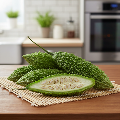 Japanese Bitter Gourd Seeds – Heirloom High Yield Bitter Melon for Home Gardening