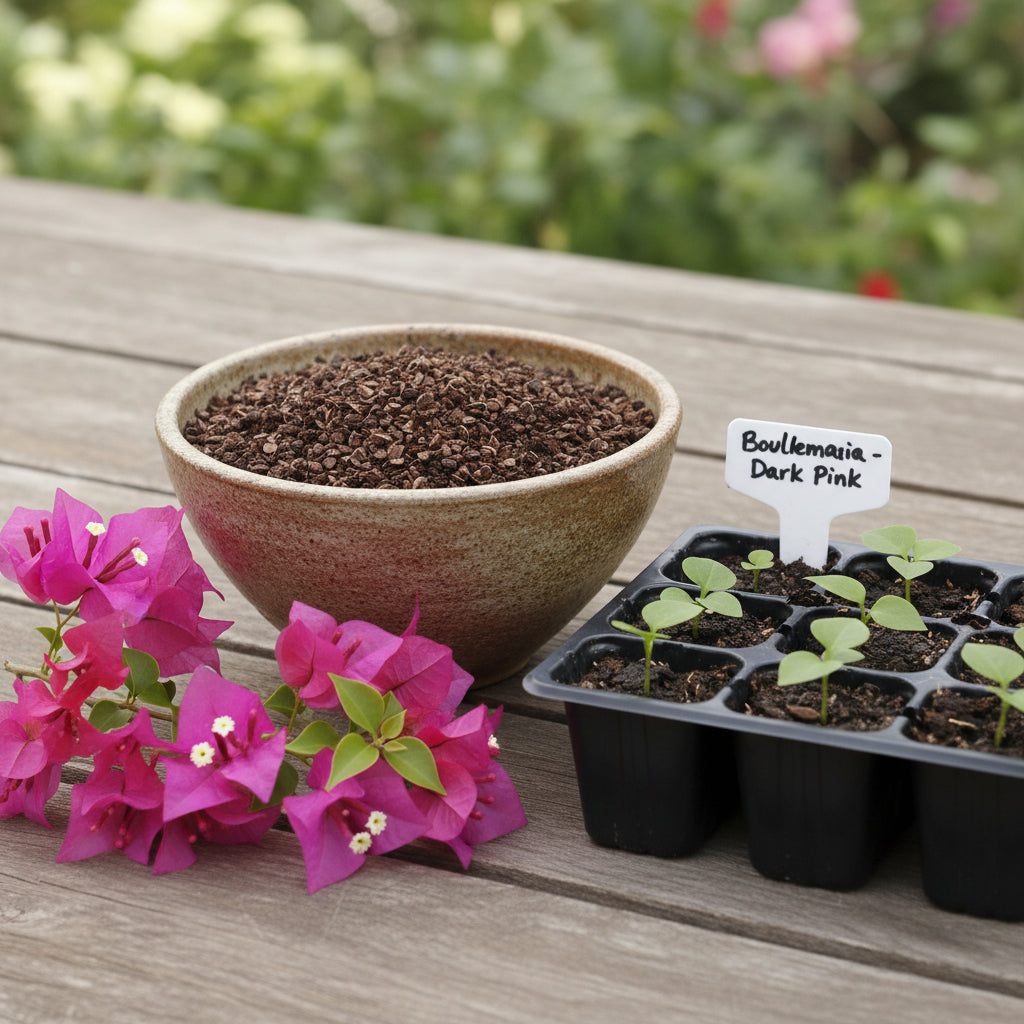 Fresh Bougainvillea Flower Seeds — Maroon Premium Bougainvillea Seeds