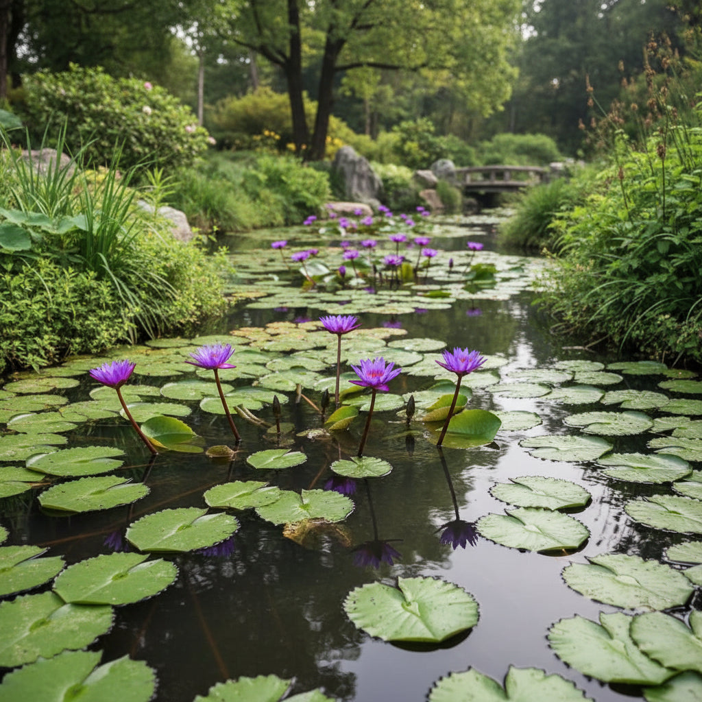 Premium Purple Lotus Flower Seeds — Grow Stunning Aquatic Blooms