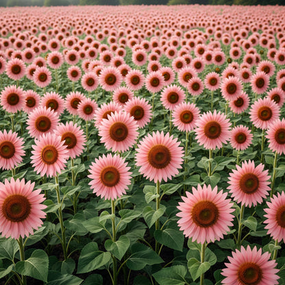 Pink Sunflower Seeds – Ornamental / Garden Sunflower (Helianthus annuus)