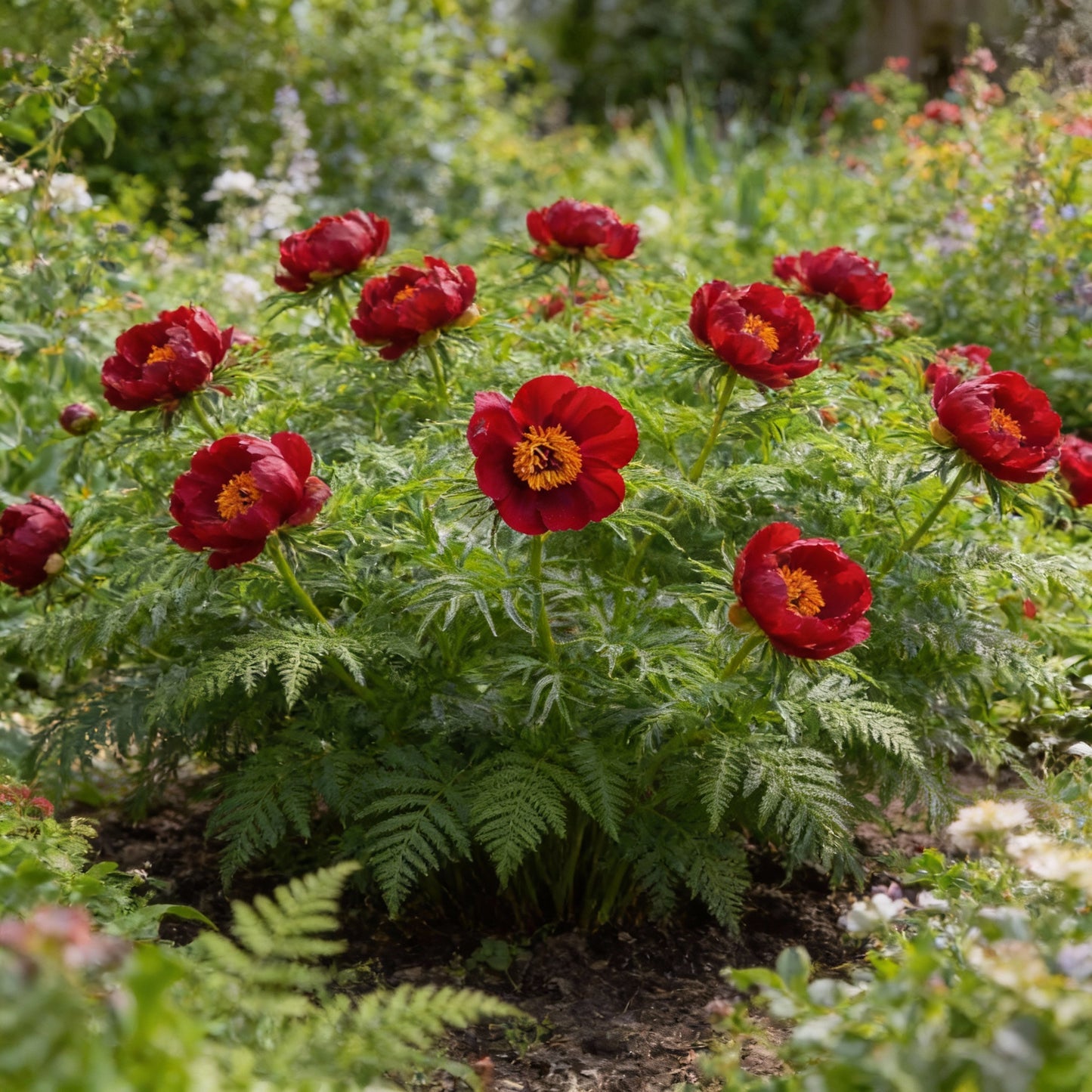 Premium Paeonia Tenuifolia Fern-Leaf Peony Seeds