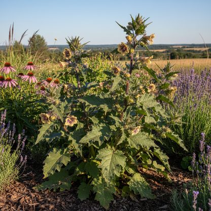 Hyoscyamus Niger (Black Henbane) Flower Seeds – Exotic & Rare Ornamental Plant