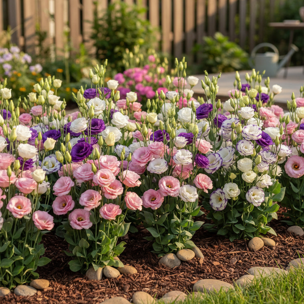 Rare Mixed Colour Eustoma Seeds (Lisianthus) – Exotic Cut Flower Blooms