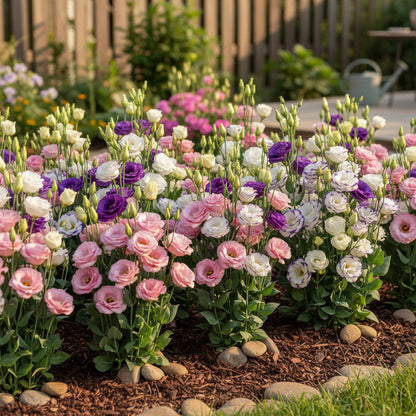 Rare Mixed Colour Eustoma Seeds (Lisianthus) – Exotic Cut Flower Blooms
