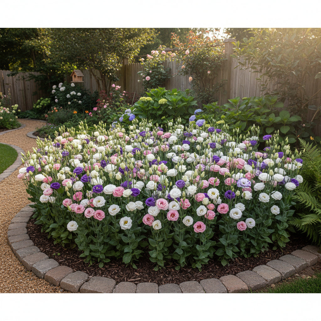 Rare Mixed Colour Eustoma Seeds (Lisianthus) – Exotic Cut Flower Blooms