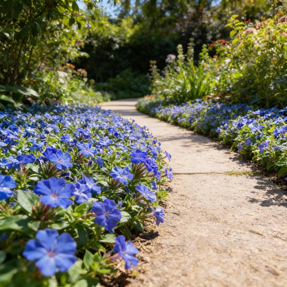 Ceratostigma Plumbaginoides (Blue Leadwort) Flower Seeds – 100 pcs
