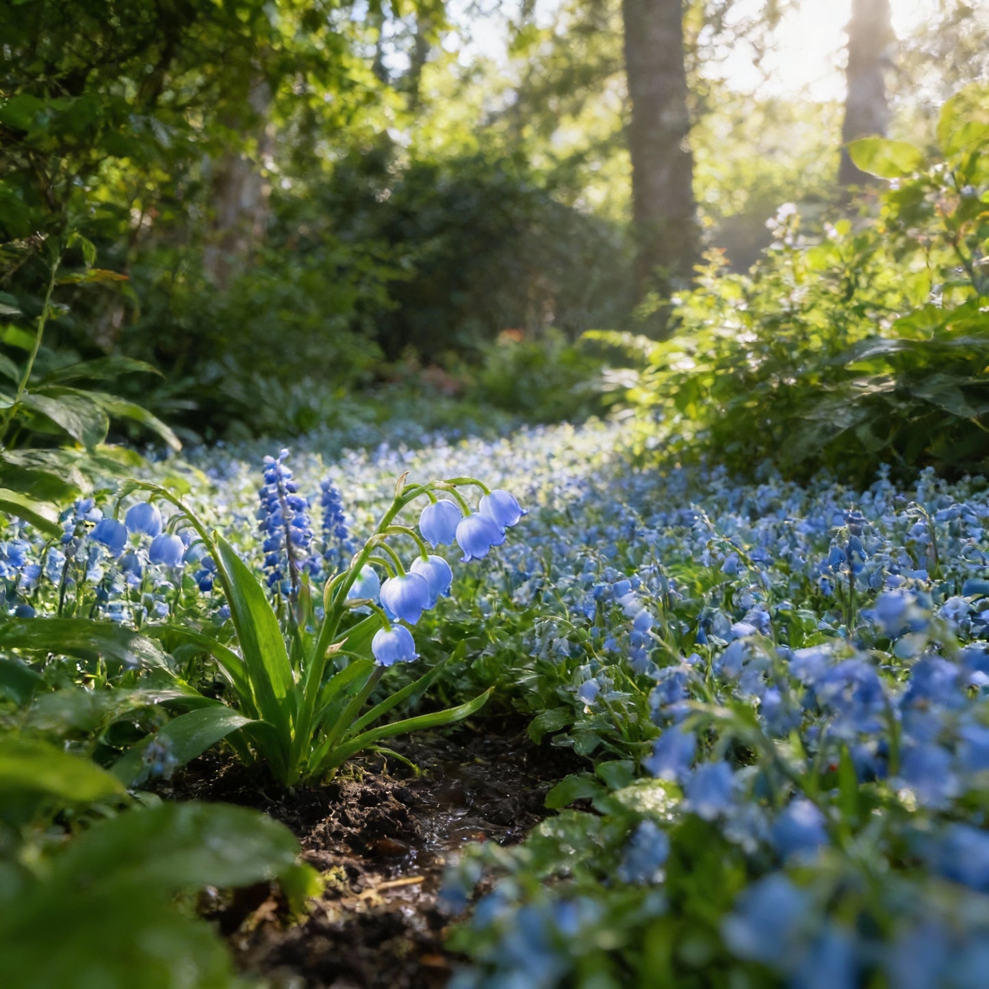 Blue Lily of the Valley Flower Seeds – Rare Elegant Perennial Blooms
