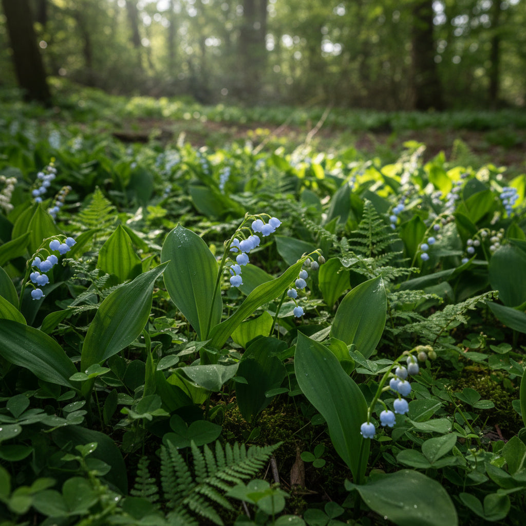 Blue Lily of the Valley Flower Seeds – Rare Elegant Perennial Blooms