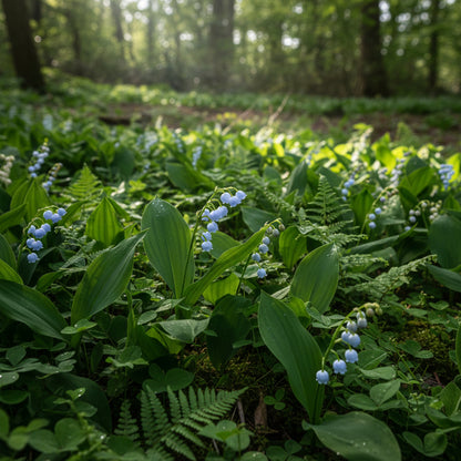 Blue Lily of the Valley Flower Seeds – Rare Elegant Perennial Blooms
