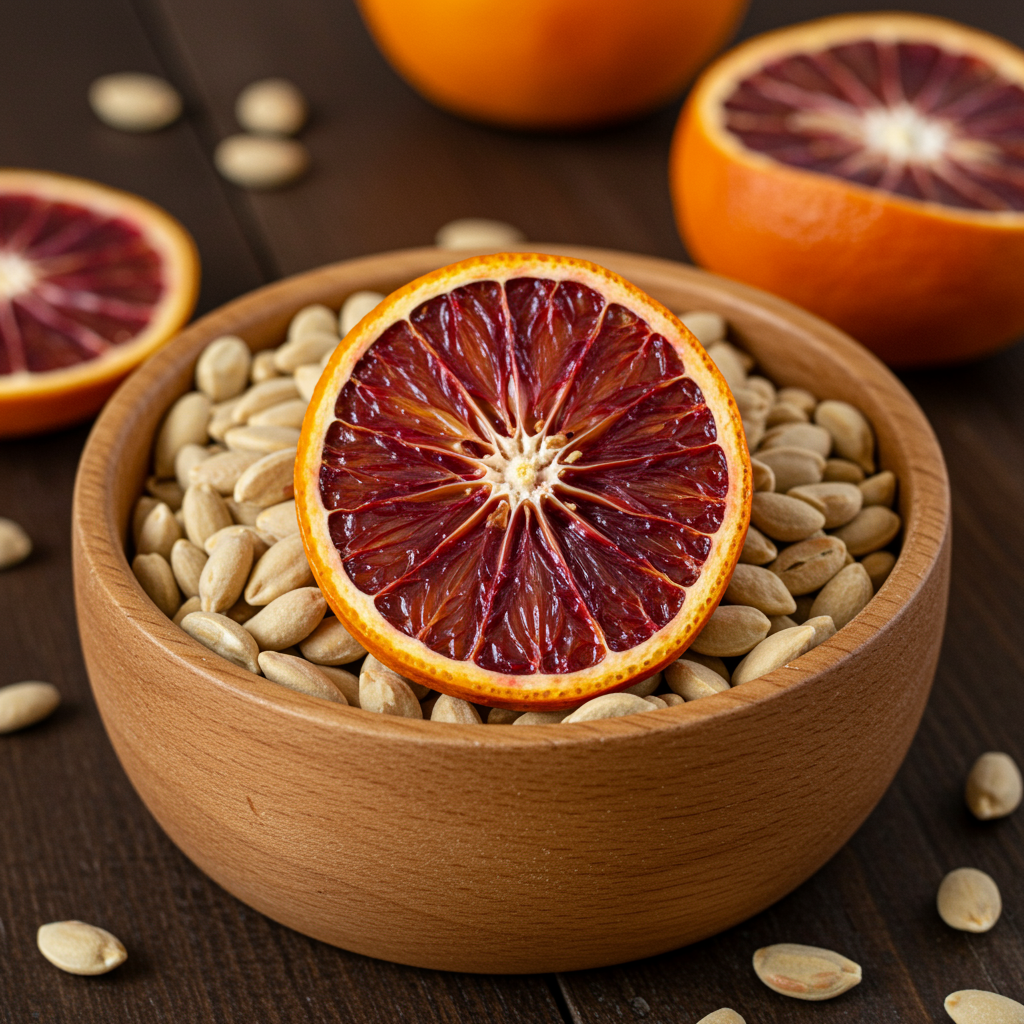 Blood Orange Tree Seeds – Juicy Vitamin-C Rich Citrus Fruit Seeds