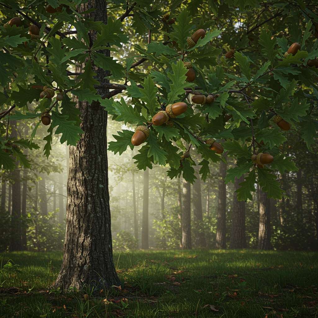 White Oak Tree Seeds – Quercus alba Majestic Shade & Hardwood