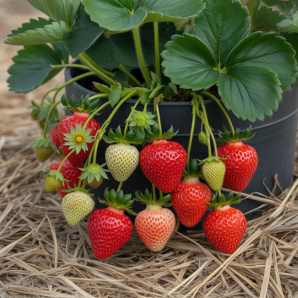 San Andreas Strawberry Seeds – Everbearing Large Sweet Berries
