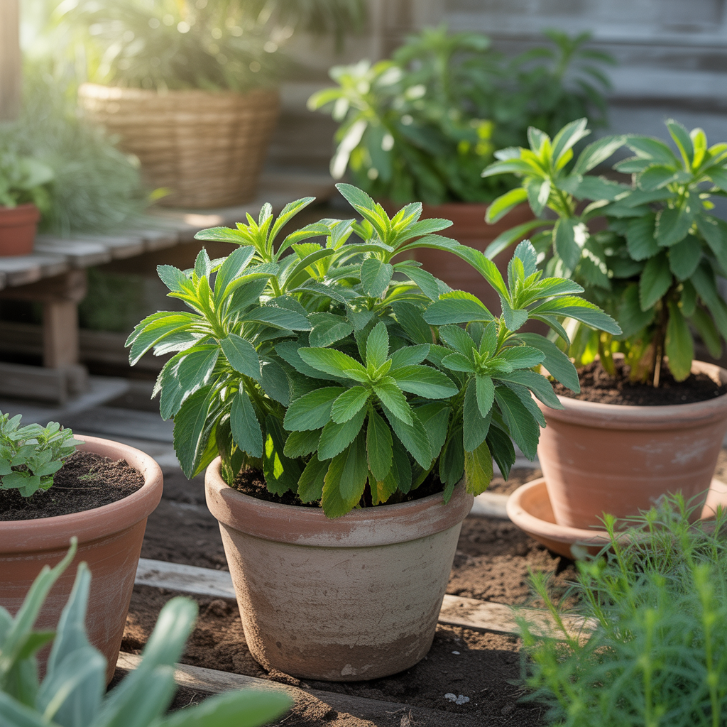 Stevia Herb Seeds – Natural Sweetener Plant for Home Gardens