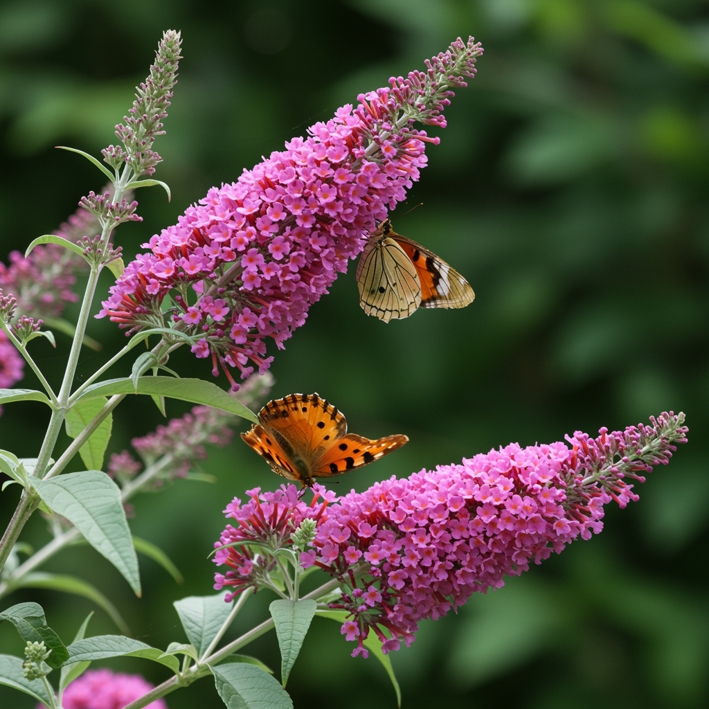 Pink Delight Butterfly Bush Seeds – Buddleja davidii with Vibrant Pink Blooms