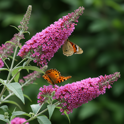 Pink Delight Butterfly Bush Seeds – Buddleja davidii with Vibrant Pink Blooms