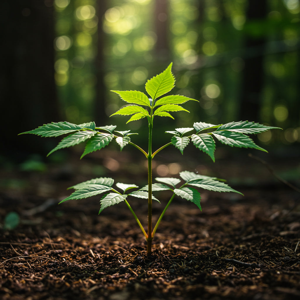 American Ginseng Seeds – Panax quinquefolius Heirloom Medicinal Herb